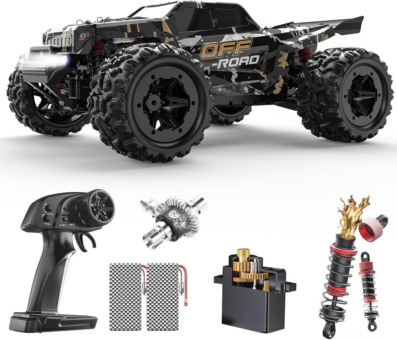 DEERC 9309E All Terrain Fast RC Cars for Adults 40KPH,4WD Electric Off-Road Remote Control Monster Truck,2.4Ghz High Speed Car,Waterproof Monster Truck with 2 Batteries for Boys & Kids - Image 1